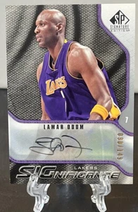 2009-10 Upper Deck Sp Signature Edition Signification Lamar Odom Auto /149 Lakers - Photo 1/3