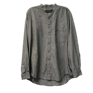 Eccolo Moda Men’s 100% Cotton Long Sleeve Button Up Shirt Size XL - Picture 1 of 8