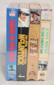 John Wayne Movie Collection (4 Filme - VHS) - NEU VERSIEGELT - Bild 1 von 11