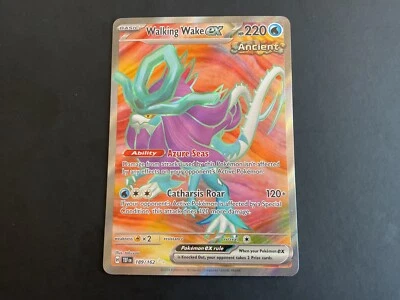 Pokemon Walking Wake ex 189/162 Sv05: Temporal Forces Holo - Image 1 of 2