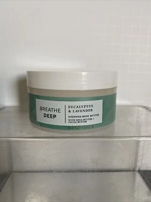 Bath And & Body Works BREATHE DEEP Manteca Corporal Batida de Eucalipto Lavanda 6.5oz Foto 1 de 3