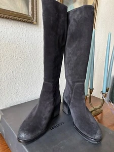 SARTORI GOLD Wildlederstiefel - Schwarz - D38 - Bild 1 von 8