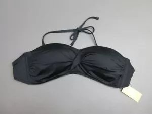 NEU MIT ETIKETT KONA SOL GRÖSSE D/DD DAMEN SCHWARZ KABELLOS GEPOLSTERT BANDEAU BIKINIOBERTEIL 4J - Bild 1 von 6