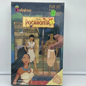 Vintage Disney Pocahontas Colorforms Spielset #791 - Brandneu Versiegelt - Bild 1 von 2