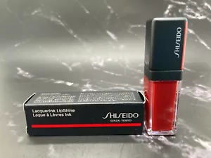 Shiseido Ginza Tokyo Lacquerink Lipshine - 304 Techno Red - 0.2oz - BNIB - Picture 1 of 4