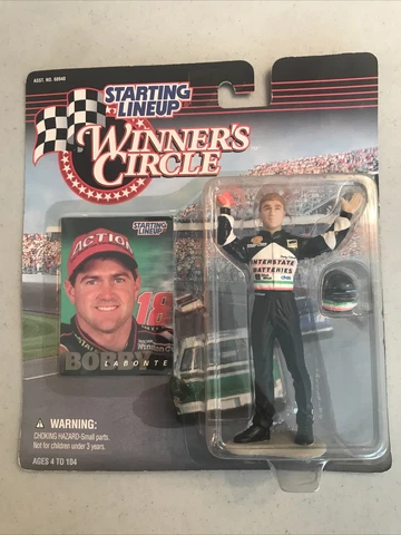 Vtg 1997 Kenner NASCAR Starting Lineup Winners Circle Bobby Labonte #18 - Sealed Cover