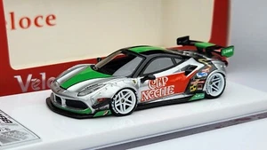 1:64 Veloce Ferrari 488 GTB Cup Nudel silber LB Performance Harz Kraftstoff pgm - Bild 1 von 4