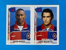Panini 2000-01 2001 Footballers Figure No. 459 Mayele/Beghetto (a/b) Cagliari
