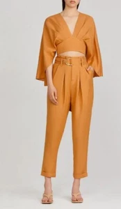 Significant Otros Pantalones Caramelo Cecile Pantalones $259 Nuevos con Etiquetas Para Mujer Talla 6 - Imagen 1 de 5