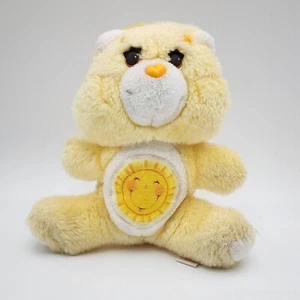 Care Bear Funshine Yellow Sun Plush Original Vintage 1983 Kenner 6" - Picture 1 of 7