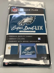 Philadelphia Eagles NFC Champions Super Bowl LIX 3x5 Deluxe Flag - Picture 1 of 3