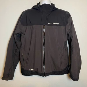 HELLY HANSEN Mens Primaloft Insulated Waterproof Helly Tech Jacket Hooded Sz L - Picture 1 of 17
