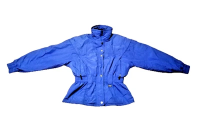 Винтажный голова Skiwear синий лыж куртка Sz 12 HD2112G-073 зимний снег на открытом воздухе - Изображение 1 из 4