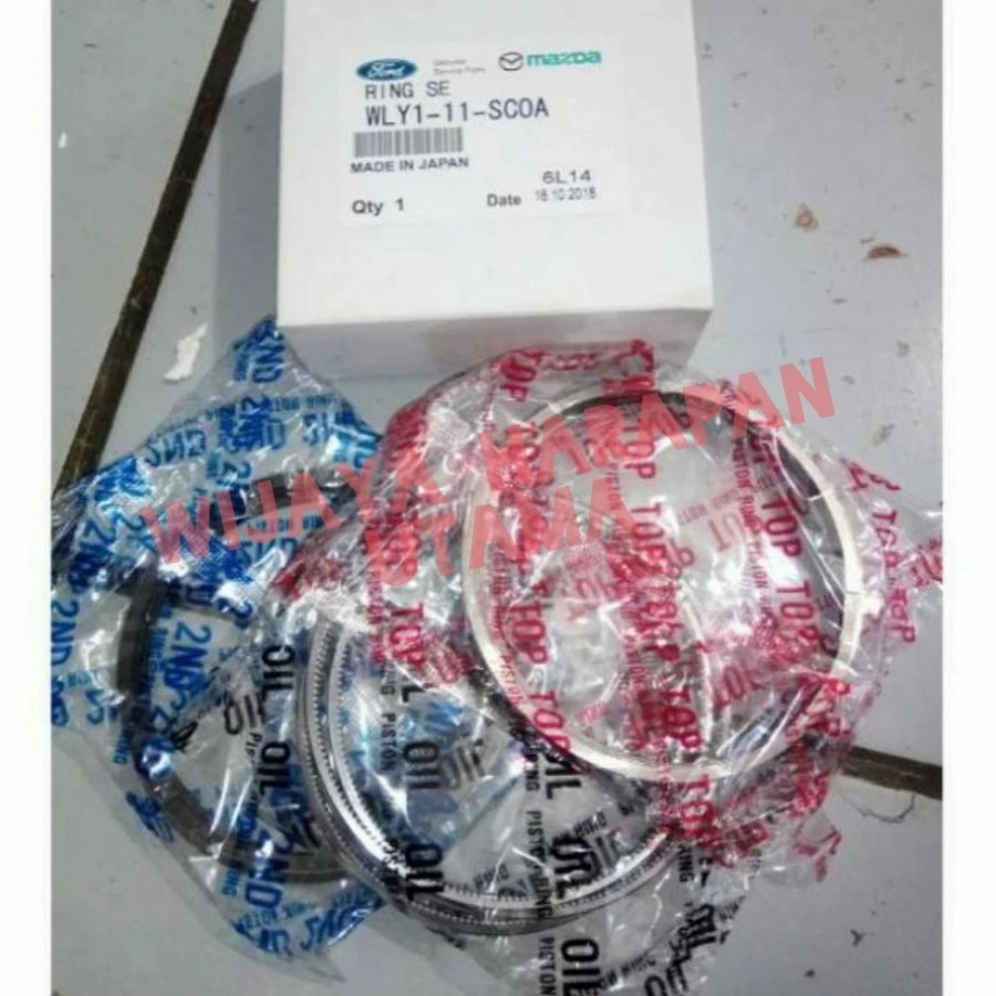 Juego de anillos de pistón de motor OEM STD aptos para Mazda B2500 2002-2006 WLY1-11-SC0A de 2,5 L Foto 1 de 1