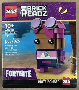 LEGO 40728 Brickheadz [254] Fortnite Brite Bomber GWP NUOVO SIGILLATO - Foto 1 di 2