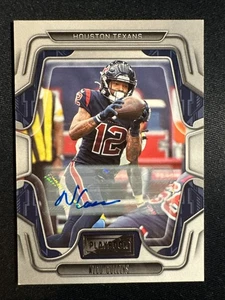 Panini Playbook 2022 Nico Collins Auto Texans  - Imagen 1 de 2