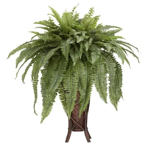 Nearly Natural Boston Fern 38 inch - Picture 1 of 1