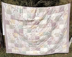 Handarbeit Patchwork Quilt 84"x 68" gebraucht - Bild 1 von 4