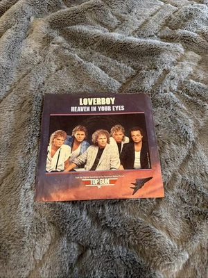 LOVERBOY--HEAVEN IN YOUR EYES / FRIDAY NIGHT  45  Columbia 1986 - Image 1 of 4