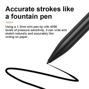 For Remarkable 2 EMR Stylus with Palm Rejection and Five Interchangeable Tips - Zdjęcie 1 z 14