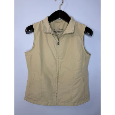 Scottevest. Chaleco de Viaje RFID Mujer Tostado Talla M Ligero Rendimiento Exterior  Foto 1 de 4