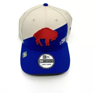 New Era Men's L/XL Buffalo Bills Sideline Historic 39Thirty Stretch Fit Hat, New - Picture 1 of 11