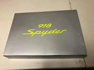 PORSCHE 918 SPYDER PRESTIGE PROMOTIONAL 2011 PLAQUE  BOX SET! - Picture 1 of 6