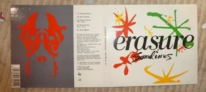 Erasure Sometimes Single Mixes 1993 gatefold card sleeve Mute 51 - Picture 1 of 2