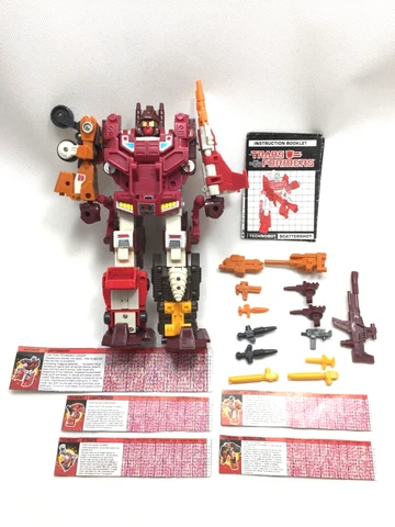 Vintage G1 Transformers Computron Technobots Complete 1987 Hasbro Cover