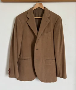 Camoshita Brown Camel & Wool Jacket - 48 (38) - Picture 1 of 8