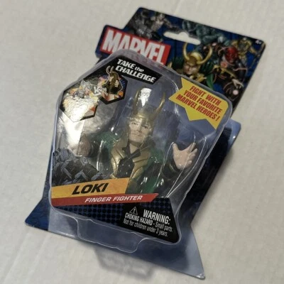 NUEVO Marvel Loki Finger Fighter Figura de Acción Universo Marvel Los Vengadores Foto 1 de 3