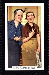Gallaher Famous Film Scenes 1935 - Lily Morris & Nellie Wallace No. 2