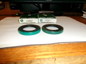 2 (TWO) CHICAGO RAWHIDE 14247 OIL SEALS = $15.98 = $7.99 EA.= FREE SHIPPING - Picture 1 of 2
