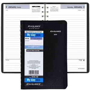 2026 At-A-Glance DayMinder SK46-00 Daily Planner, 5 x 8" - Picture 1 of 8