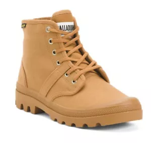 PALLADIUM Herren Pallabrousse Canvas Stiefel GRÖSSE 10 - Zimt - NEU im Karton - Bild 1 von 5