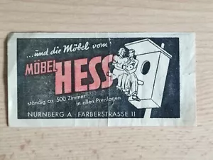 Fahrkarte Nürnberger-Fürther Straßenbahn - 1977 - Bild 1 von 3