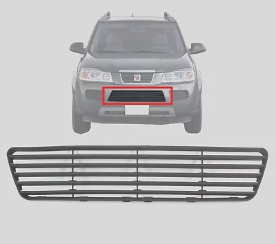 Bumper Grille For 2006-2007 Saturn Vue Front Lower Plastic Black 15893788 - Image 1 of 4