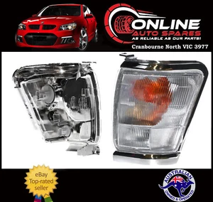 Front Indicator LEFT fit Toyota Hilux KZN165 Series CHROME 1997-2001 turn signal - Picture 1 of 1