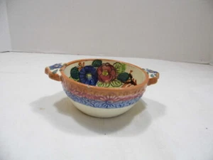Handbemaltes Schmuckstück, Schale Made in Japan Blumen geprägtes Design kleine Schale  - Bild 1 von 10