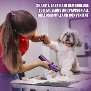 Professional Animal Pet Dog Cat and Horse Cordless Hair Clipper Grooming Kit ... - Picture 1 of 6