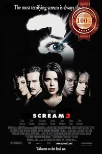 SCREAM 3 2000 ORIGINAL OFFICIAL CINEMA MOVIE FILM PRINT PREMIUM POSTER - Bild 1 von 6