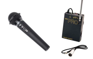 Pro PD170 WHM XLR M wireless handheld external microphone for Sony DSR PD150 - Picture 1 of 1