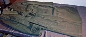1974 USGI OVERCOAT MANS WOOL GABARDINE AG44 100% WOOL W/ LINER COAT JACKET 34S - Picture 1 of 15