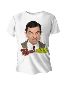 Offizielles T-Shirt Mr Bean and Teddy Rowen Atkinson großartig neu - Bild 1 von 1