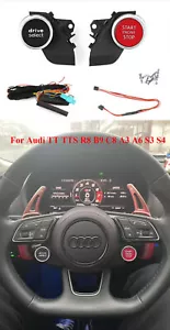 For Audi A7 RS4 S4 A6 S5 B9 C8 RS6 Start Stop Switch Keyless Push Button Engine - Picture 1 of 9