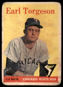 1958 Topps Earl Torgeson Chicago White Sox #138 - Picture 1 of 2