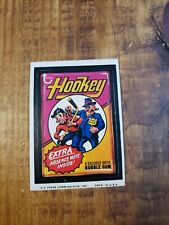 1974 Topps Wacky Packages 9th Series Hookey