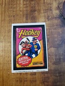1974 Topps Wacky Packages 9th Series Hookey