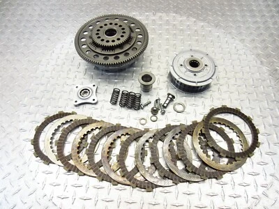 2009 09-17 Triumph Speedmaster Clutch Basket Inner Outer Plate Friction Disc OEM - Image 1 of 4