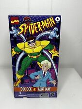 Marvel Legends Spiderman DOCTOR OCTOPUS & AUNT MAY VHS 2 Pack NEW In Hand DocOck